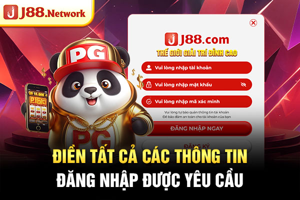 Điền tất cả các thông tin đăng nhập được yêu cầu Điền tất cả các thông tin đăng nhập được yêu cầu